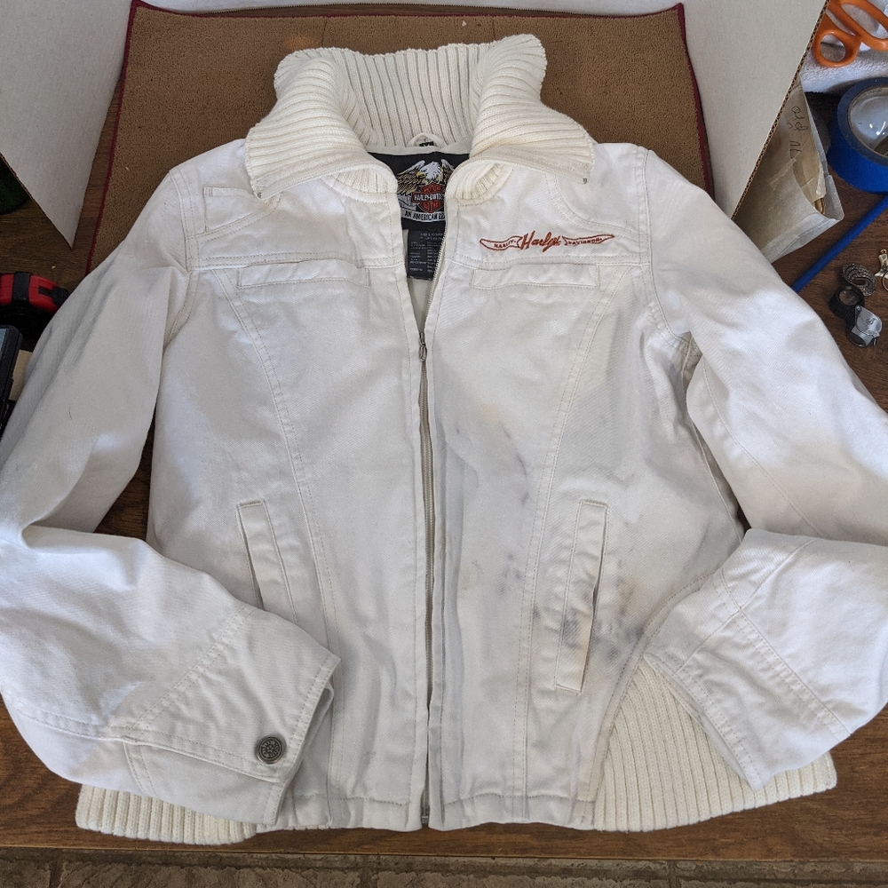 Harley Davidson motorcycle jacket women's size m